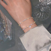 Sparkling Zircon Bracelet 2-piece Set – Jewelry Gift Ideas — 3