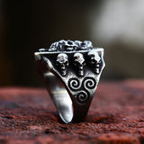 Punk Hip Hop Titanium Steel Ring Ornament – Gift Ideas — 5