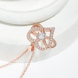 8-word Infinite Symbol Heart Pendant Necklace – Jewelry Gift Ideas — 7