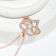 8-word Infinite Symbol Heart Pendant Necklace – Jewelry Gift Ideas — 7