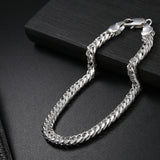 Women's Fashion 18K Silver Plated 6MM Full Side – Stylish Gifts — 2