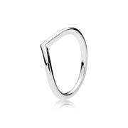White Copper Plating Fashion Multilateral Ring – Stylish Gifts — 8