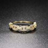 European And American Fashion Full Diamond Ring Female – Stylish Gifts — 3