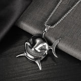 Retro Clownfish Man's Stainless Steel Necklace – Jewelry Gift Ideas — 2