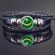 World Flag Bracelet Woven Twisted – Jewelry Gift Ideas — 14