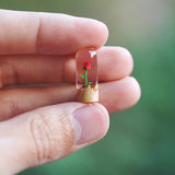 Log Resin Rose Valentine's Day Gift Pendant – Jewelry Gift Ideas — 4