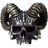 Satan Horn Devil Ring Skull Gothic Style – Stylish Gifts — 4