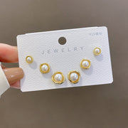 Women's Fashion Simple Silver Pin Earrings Set – Stylish Gifts — 13