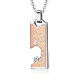 Exclusive For Your Necklace Fine Steel Lover Pair – Jewelry Gift Ideas — 4