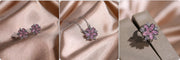 Fashion Jewelry Zircon Women Necklace Ring Double – Jewelry Gift Ideas — 10