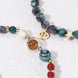 Natural Stone Twelve Constellations Bracelets Cut Hemp – Stylish Gifts — 10