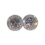 Moissanite Ear Studs Full Diamond – Useful Gifts — 5