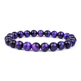 Natural Green Tiger-eye Bracelet Elastic Beaded – Jewelry Gift Ideas — 2
