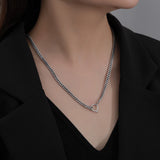 Necklace For Women Ins Hip Hop 925 Sterling – Jewelry Gift Ideas — 1