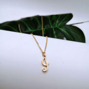 Ornament 26 Letter Necklace Simple Fashion – Jewelry Gift Ideas — 11