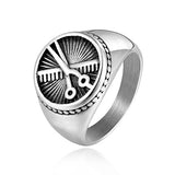 European And American Simple Titanium Steel Men's Ring – Gifts for Him — 3