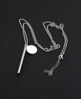 Long Post Round Piece Necklace Sweater Chain – Jewelry Gift Ideas — 2