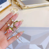 Guijin Flower Earpiece French Sweet Dried Flower Sen – Stylish Gifts — 5