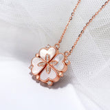 Net Red Clover Enamel Necklace Female – Jewelry Gift Ideas — 2