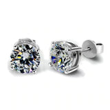 Metal Woven Fine Zircon-embedded Earrings – Stylish Gifts — 6