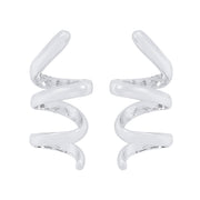 Alloy Spiral Personalized Earrings Simple Design – Holiday Gift Ideas — 4