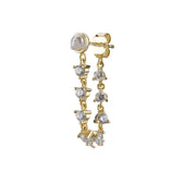 S925 Silver Needle Tassel Set With Diamond Heart – Gifts for Couples — 8