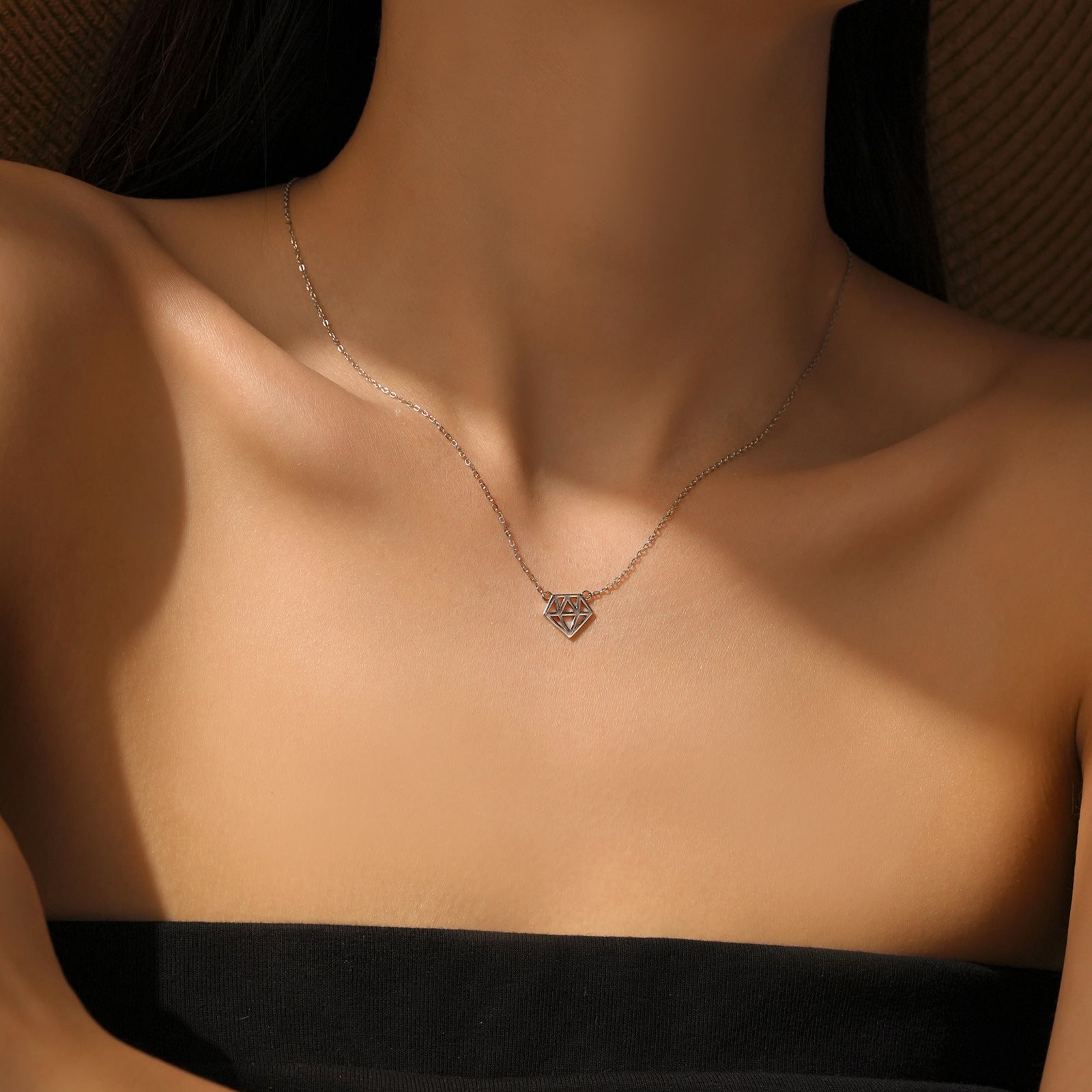 S925 Sterling Silver Necklace Personality Trendy – Jewelry Gift Ideas — 1
