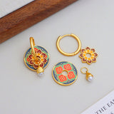 Chinese Style Ethnic Style Earrings Tassel High Sense – Stylish Gifts — 8