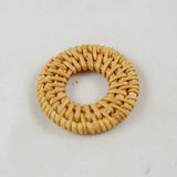 Vintage Straw Rattan Earrings Geometric Ring – Practical Gifts — 17