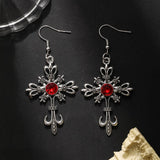Locked Heart Lava Heart Dark Earrings – Unique Gift Ideas — 9