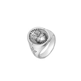 Cross Heart Retro Titanium Steel Ring – Gift Ideas — 10