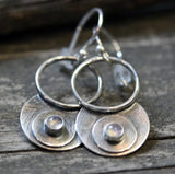 Geometric Round Ring Earrings – Unique Gift Ideas — 3