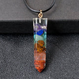 Multicolor Rainbow Crystal Hexagram Pendant – Jewelry Gift Ideas — 2