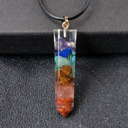 Multicolor Rainbow Crystal Hexagram Pendant – Jewelry Gift Ideas — 2