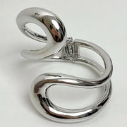 Female Niche Metal Geometry Streamlined Spring – Jewelry Gift Ideas — 8