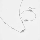 S925 Sterling Silver Simple Necklace Bracelet Ear – Jewelry Gift Ideas — 10
