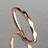 Ring Rose Gold Engraved Ladies Knuckle Ring – Gift Ideas — 5