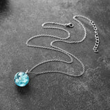 Cloud Transparent Ball Necklace Luminous Design – Jewelry Gift Ideas — 4