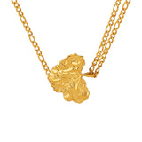 Exaggerated Hammered Pattern Sweet Cool Style – Jewelry Gift Ideas — 6