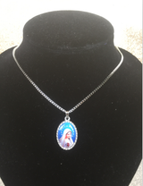Pattern Crystal Holy Plate Jesus Virgin – Jewelry Gift Ideas — 9
