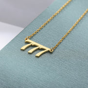 Old English Digital Necklace Stainless Steel – Jewelry Gift Ideas — 8
