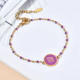 Stainless Steel Oil Dripping Bracelet Female – Jewelry Gift Ideas — 13