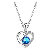 Heart Shaped Pendant With Diamond Inlaid – Jewelry Gift Ideas — 2