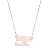 Stainless Steel Necklace Pendant Clavicle Chain – Jewelry Gift Ideas — 14