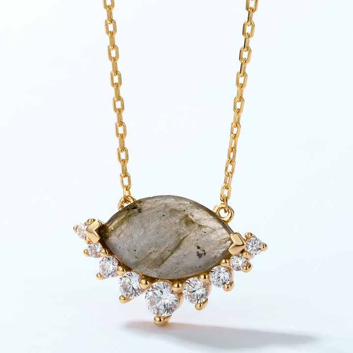 Women's Gold Natural African Labradorite – Jewelry Gift Ideas — 1