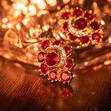 Mid-ancient Vitage 24 Glossy Sweet Fashion Rhinestone – Stylish Gifts — 4