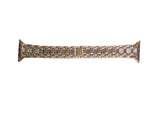 Two-tone Alloy Strap I-bead Diamond-set Metal Strap – Meaningful Gifts — 3