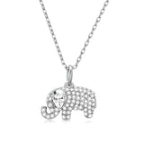 Fashion Zircon Necklace Platinum Plated Sterling – Jewelry Gift Ideas — 6