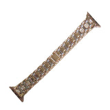 Two-tone Alloy Strap I-bead Diamond-set Metal Strap – Meaningful Gifts — 13
