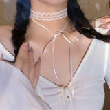 Vintage Lace Strap Necklace Clavicle Chain – Jewelry Gift Ideas — 3